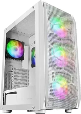 Image de Boîtier ATX semi-tour Mars Gaming MC-KX blanc ARGB