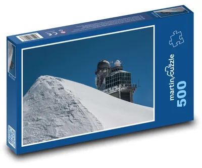 Obrázek produktu pro martinpuzzle - Puzzle 500 - Švýcarsko - Jungfraujoch