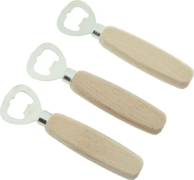 Produktbild von 3 x Flaschenöffner aus Holz