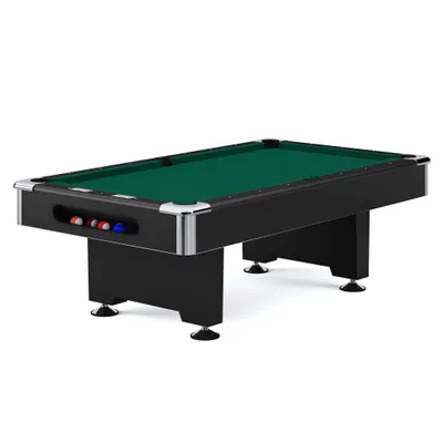 Produktbild von Automaten Hoffmann Billardtisch "Club Pro III", Simonis 860, Yellow-Green, 8 ft (Spielfeld 224x112 cm)