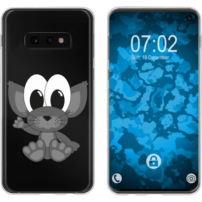 Produktbild von PhoneNatic Case kompatibel mit Samsung Galaxy S10e Silikon-Hülle Cutiemals M5