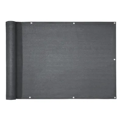 Produktbild von Balkon-Sichtschutz UV Schutz wetterbeständiges und pflegeleichtes HDPE-Spezialgewebe Anthrazit 90x500 cm