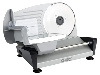 Lebensmittelschneidemaschine 200 W manuell Edelstahl schwarz