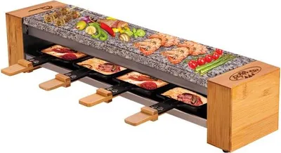 Image de Appareil à raclette 4 personnes 600w + gril - Little Balance - 8619 -