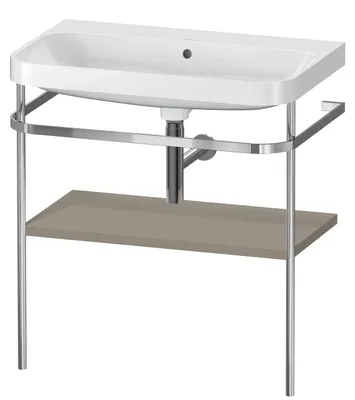 Produktbild von DURAVIT HP4837N9292 Metallkonsole bodenst. m. HD.2 Plus