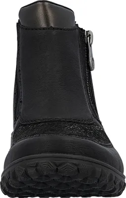 Produktbild von Rieker Damen Stiefelette mit Reißverschluss und losen Einlagen 59558, Größe:40 EU, Farbe:Schwarz