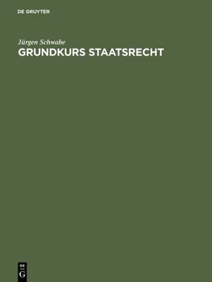 Produktbild von Grundkurs Staatsrecht
