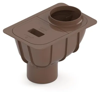 Obrázok produktu pre BRYZA Geiger Ø 110 mm, hnedá RAL 8017