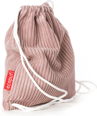 Produktbild von Geräumige Rosa Cord-Tasche für Alltagsgegenstände im urban-sportlichen Design