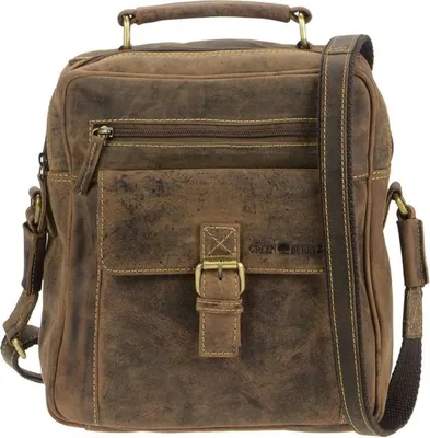 Obrázok produktu pre GREENBURRY taška cez rameno Vintage Crossbody Bag Brown hnedá