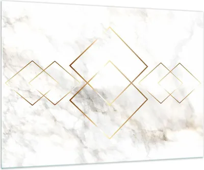 Produktbild von Bilder auf glas - Abstraktion modern - 100x70cm - Glasbilder - Wandbilder - Kunstdruck - zum Aufhängen bereit - Wanddekoration aus Glas - Glas Bilder - Wandbild auf Glas - Einteilig - GAA100x70-4022