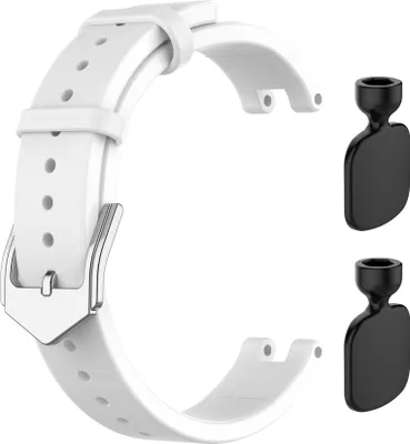 Produktbild von INF Garmin Lily Armband aus echtem Leder Weiß