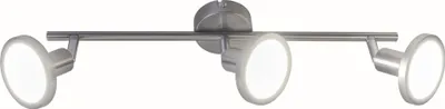 Produktbild von NOWA Strahler Metall Nickel, 3x GU10 LED
