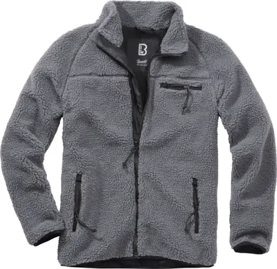 Produktbild von Brandit Teddyfleece Jacke, anthrazit, 4XL