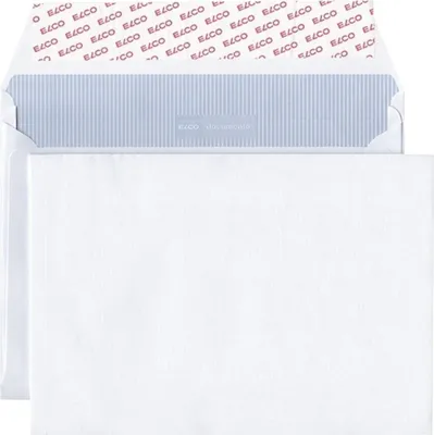 Immagine prodotto di Elco 48583 busta documento - B5, bianco, 120 g/m², adesivo sensibile alla pressione, soffietto da 20 mm