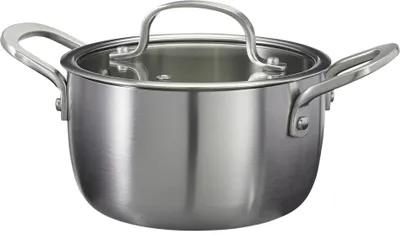 Produktbild von Cookinglife Kasserolle Edelstahl Ø16 cm/1,2 L - Saucen & Beilagen - Induktion