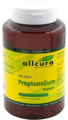 Obrázok produktu pre Kyselina propiónová 500 mg kapsuly 120 ks