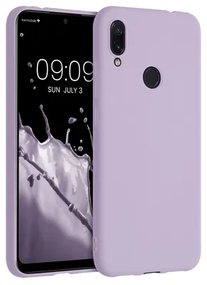 Produktbild von kwmobile Handyhülle für Xiaomi Redmi Note 7 / Note 7 Pro Hülle - TPU Case - Kabelloses Laden - Schutzhülle Cover in Lavendel
