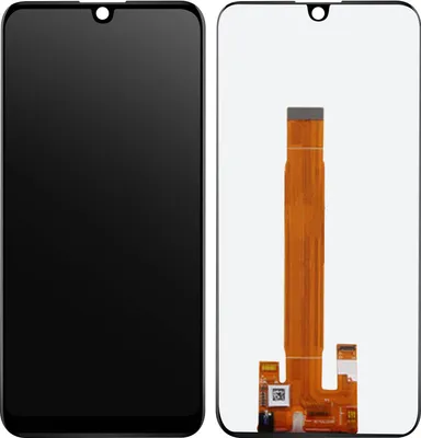 Produktbild von Original Wiko Ersatzdisplay für Wiko View 3 Lite, Scheibe vormontiert – Schwarz