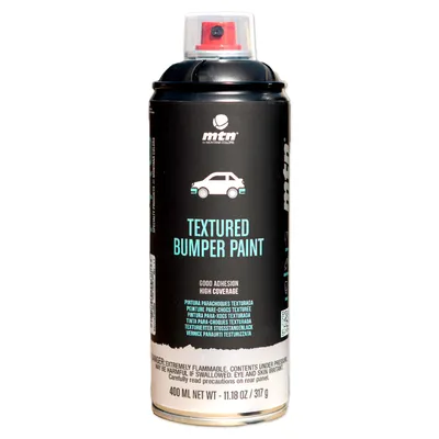 Produktbild von MTN Montana Colors PRO Strukturierte Stoßstangenfarbe - Schwarz, Spray 400ml