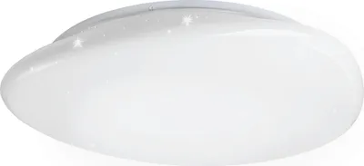 Produktbild von SILERAS Wand-/Deckenleuchte Lampe Beleuchtung - H8,5 x Ø45 cm - weiß - 20,5W inkl. - IP20