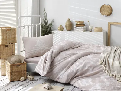 Produktbild von L'Essentiel Linge de Maison, Kraliçe - Mink, Bettwäsche-Set, Nerz, 65 % BAUMWOLLE / 35 % POLYESTER, 140 x 200 cm