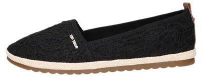 Image de Tom Tailor : Chaussures pour femmes, chaussures basses, mocassins, couleur noire, style décontracté