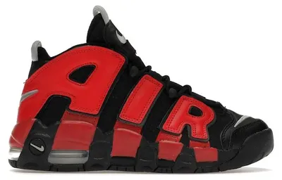 Zdjęcie produktu dla Nike Air More Uptempo Alternates, kolor: granatowy i czerwony (wersja dla dziewcząt), rozmiar EU 36