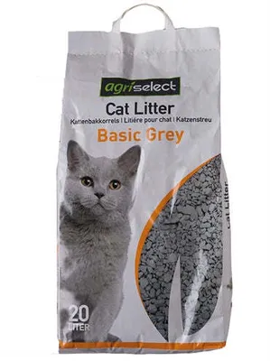 Image de Litière pour chat Agriselect Basic Grey