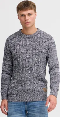 Produktbild von Solid SDPhilemon Herren Pullover Strickpullover Grobstrick Pullover mit Zopfstrick Rundhalsausschnitt 100% Baumwolle Regular fit