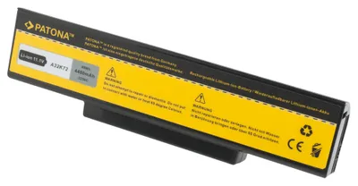 Produktbild von PATONA 2256, Akku, ASUS, K72, K72DR, K72DY, K72F, K72JK, K72JR, K72JT, K72JU, K72L, N71J, N71Ja, N71Jq, N71JV, N71VG,...