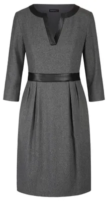 Produktbild von ApartFashion Damen Jurk Kleid, Anthrazit-Melange, 34 EU
