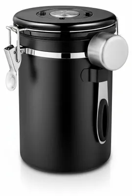 Obrázok produktu pre JL – Nádoba na kávu – Nerezová oceľ – Vzduchotesná – 1,8 l