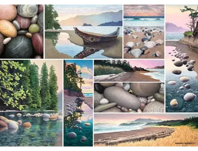 Produktbild von RAVENSBURGER Puzzle Meer der Ruhe 1000 dlks