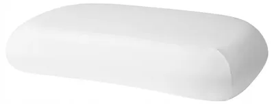 Produktbild von IKEA TOCKENFLY Ergonomischer Kissenbezug Weiß 29x43 cm