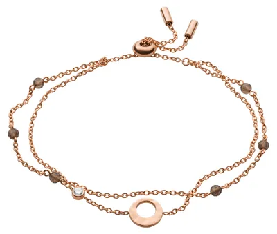 Produktbild von Fossil JF03549791 Damen Armband Edelstahl Rose weiß