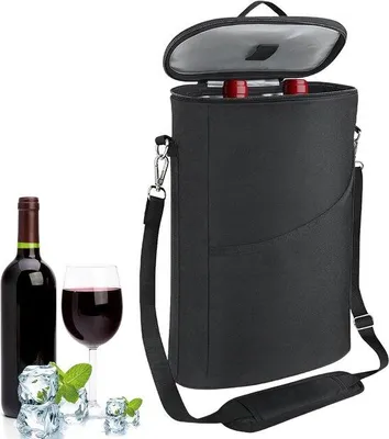 Produktbild von Famanu Flaschenkühler für unterwegs - Kühlmanschette für Wein und Bier