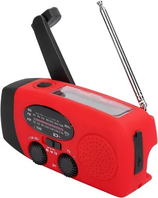 Image de Radio d'urgence solaire - Radio d'urgence - Solaire - Pratique - Rechargeable - Radio de secours