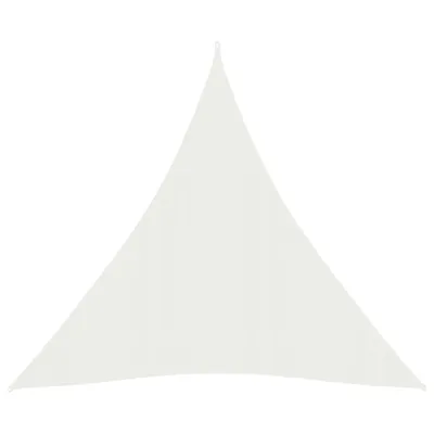 Produktbild von Sonnensegel 160 g/m² Weiß 5x7x7 m HDPE