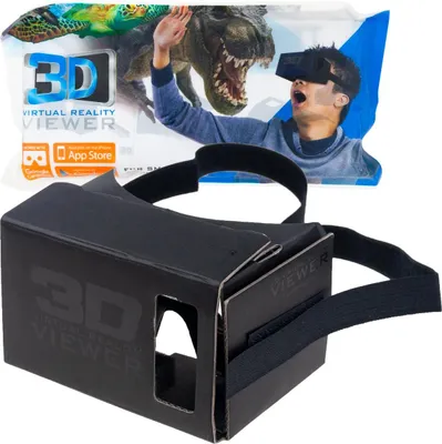 Zdjęcie produktu dla Oo23 Okulary 3D Viewer Virtual Reality Kartonowe Okulary