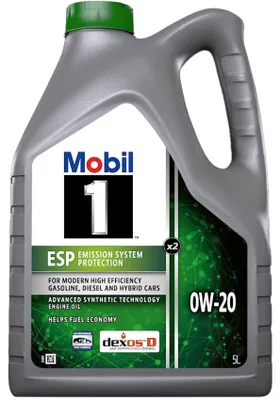 Produktbild von MOBIL 1 ESP x2 für 0W-20 5 Liter Motoröl Motorenöl Synthetisch Dexos D 229.71 C20 508 00 509 00 Öl