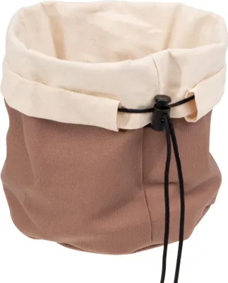 Produktbild von APS 30390 Brottasche mit Wärmekissen, Baumwolle, Ø 19 cm, Höhe 23 cm, beige/braun