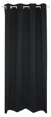Produktbild von Verdunklungsvorhang Schwarz Blackout Ösen Vorhang blickdicht 135x245 cm Gardine