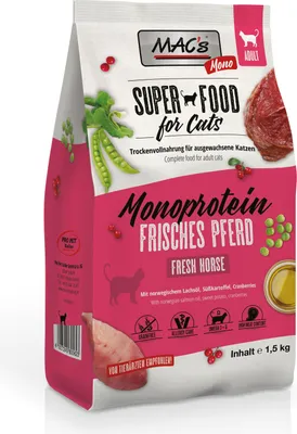 Immagine prodotto di MAC's CAT Crocchette Secche Adulto Mono Cavallo 7kg