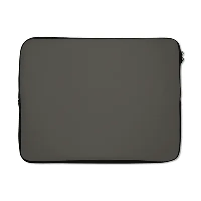 Produktbild von MuchoWow® Laptop Hülle 17 Zoll Laptoptasche Grau - Farben - Einfarbig - Zipper - Schutzabdeckung