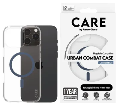 Image de Etui Care By Panzerglass Flagship Case Z Magsafe Na Iphone 16 Pro Max - Niebieskie