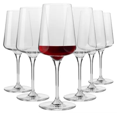 Produktbild von Rotweingläser – Kristallglas – 500 ml – Set mit 6 Stück