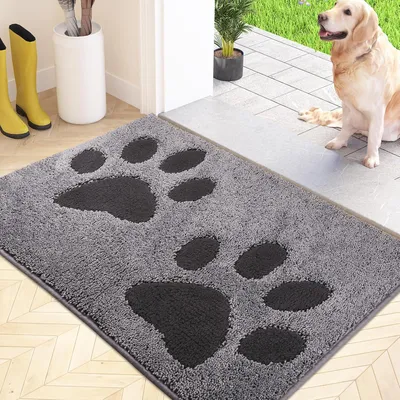 Produktbild von Schmutzmatte 50 x 80 cm, saugfähig, rutschfest, wasserdicht, für Innenbereich