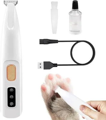 Produktbild von Draadloze Hundeschneider mit LED-Licht - Wasserfest - Oplaadbaar - Lauteschall - Für Hunde und Katzen