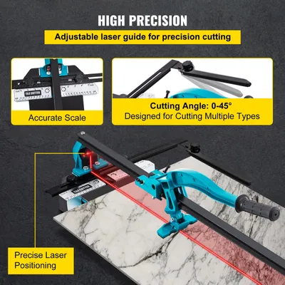 Image de Coupe-carreaux, positionnement laser, outil à main professionnel, 47 pouces avec support
